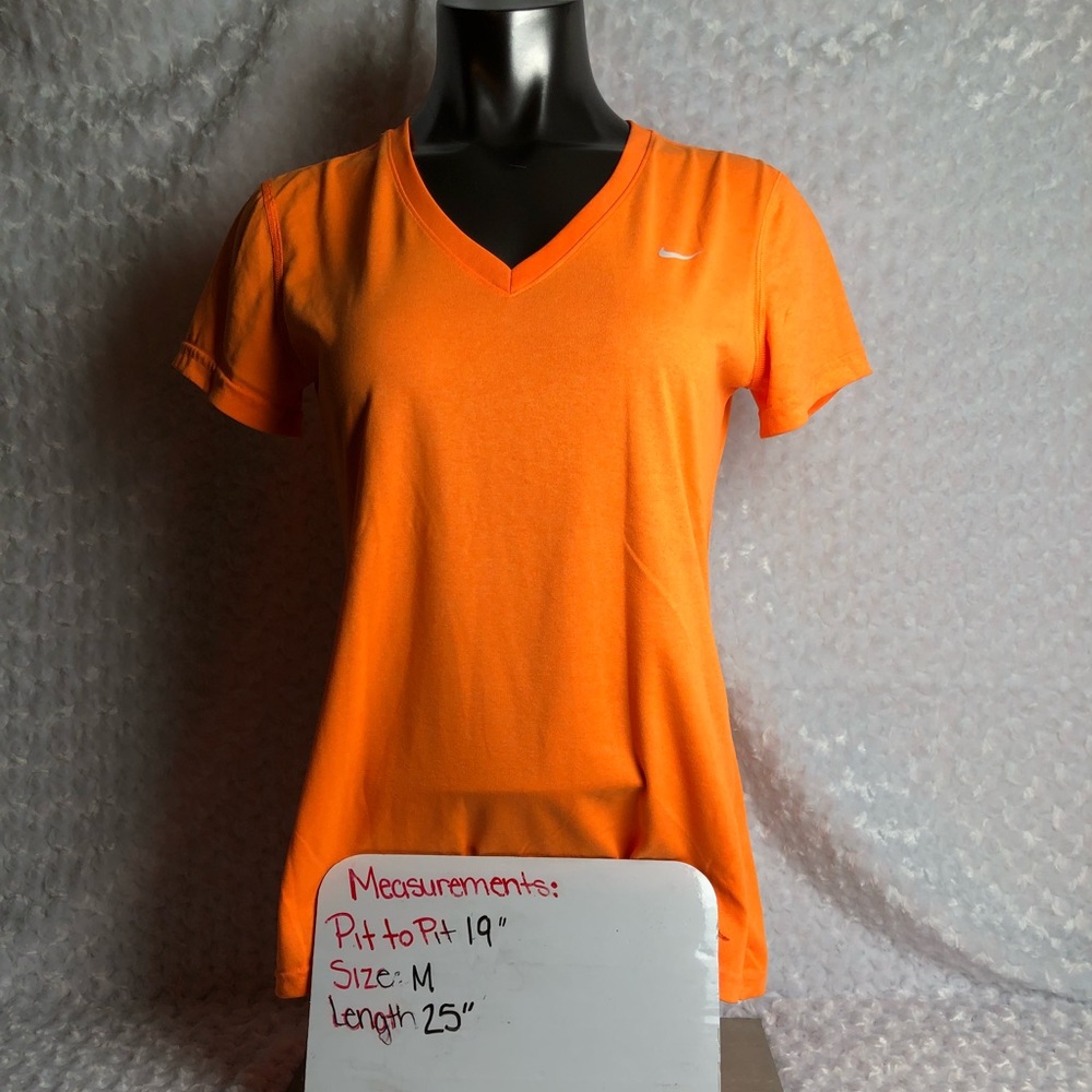 Neon Orange Nike Shirt - Picture 2 of 3